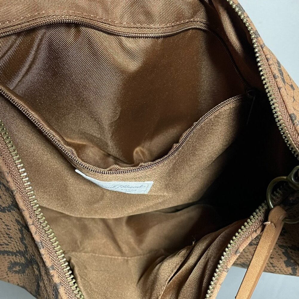 Universal Thread Brown Snake Print Hobo Bag - Picture 10 of 12